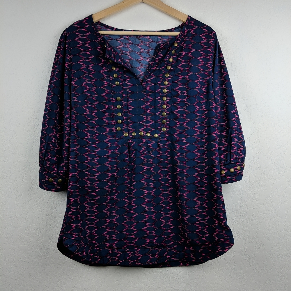41 Hawthorn Stitch Fix 3/4 Sleeve Blouse XL